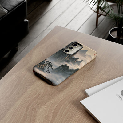 Sacred Mountain Mist · Tough Phone Case for Samsung · Beige