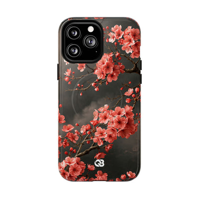 Dark Sakura Nocturne · Tough 2.0 Magnetic Phone Case for iPhone · Black