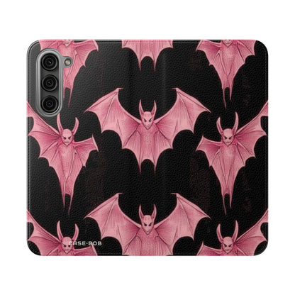 Pink Batwave - Samsung S23+ Case - Wallet