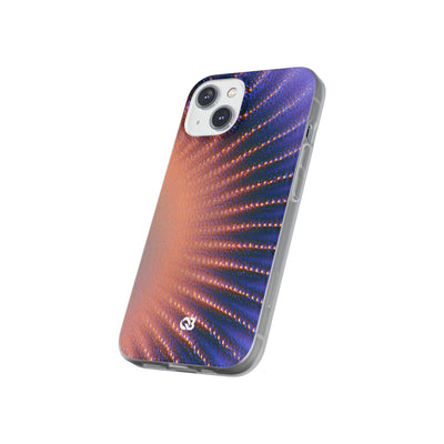 Luminous Aura Burst · Lite Phone Case for iPhone ·  Blue