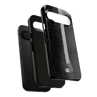 Black Tough Phone Case for Google Pixel - Vector Core Monolith