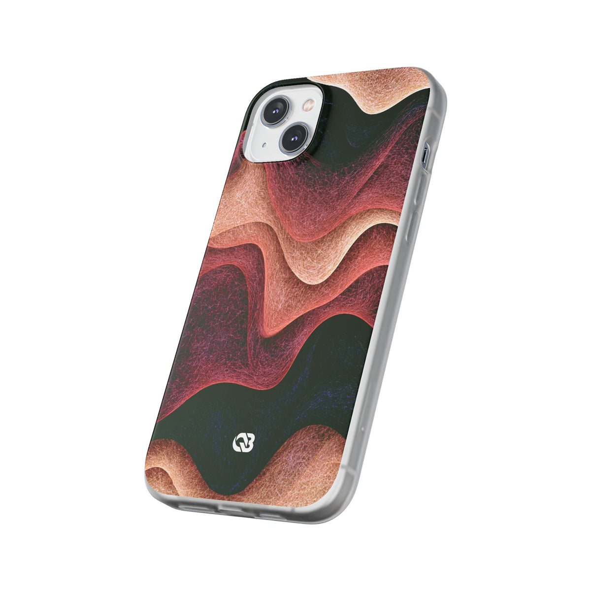 Rose Contour Waves · Lite Phone Case for iPhone ·  Pink