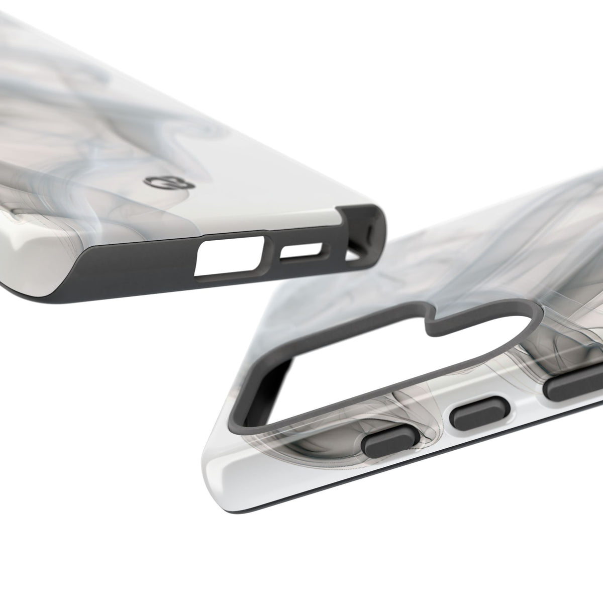 Vapor Noir · Tough Phone Case for Samsung · White