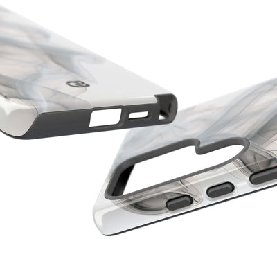 Vapor Noir · Tough Phone Case for Samsung · White