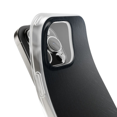 Brushed Obsidian Steel · Lite Phone Case for iPhone ·  Black