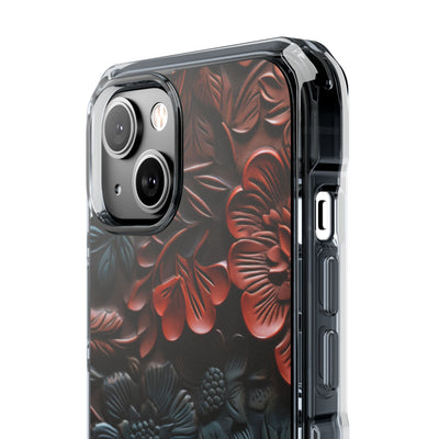 Carved Earth Bloom · Impact Phone Case for iPhone · Magsafe