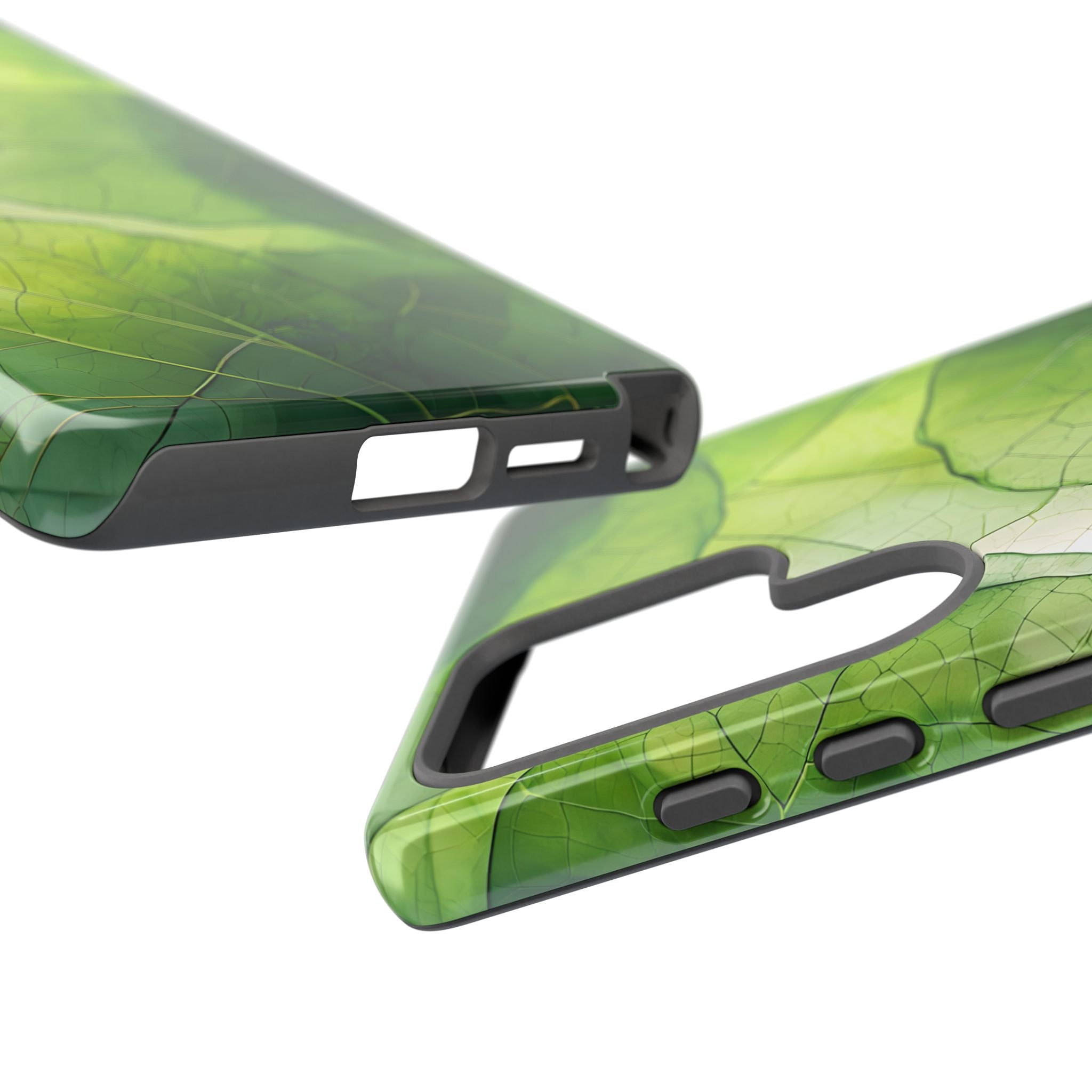 Emerald Leaf Veins · Tough Phone Case for Samsung