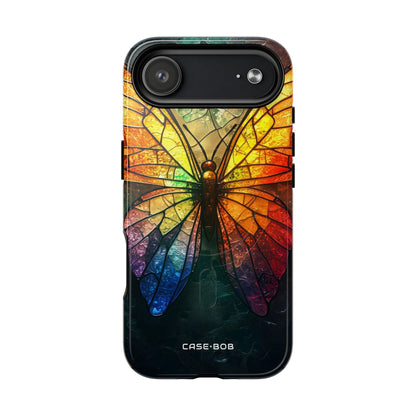 Stained Glass Butterfly iPhone 17 Air Case - Tough+ - CASE•BOB