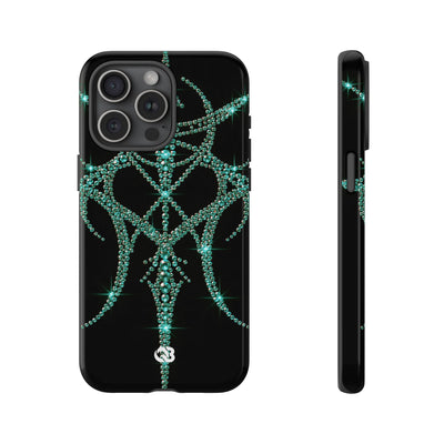 Teal Cyber Sigil · Tough Phone Case for iPhone · Teal