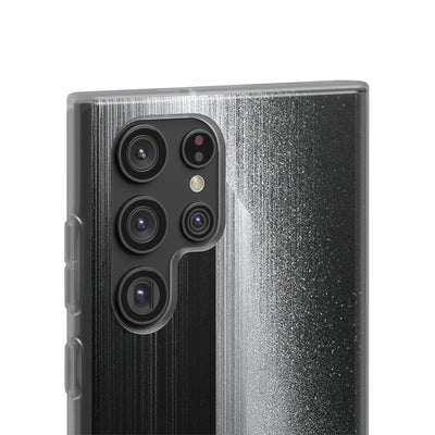 Black Lite Phone Case for Samsung - Brutalist Pixel Monolith