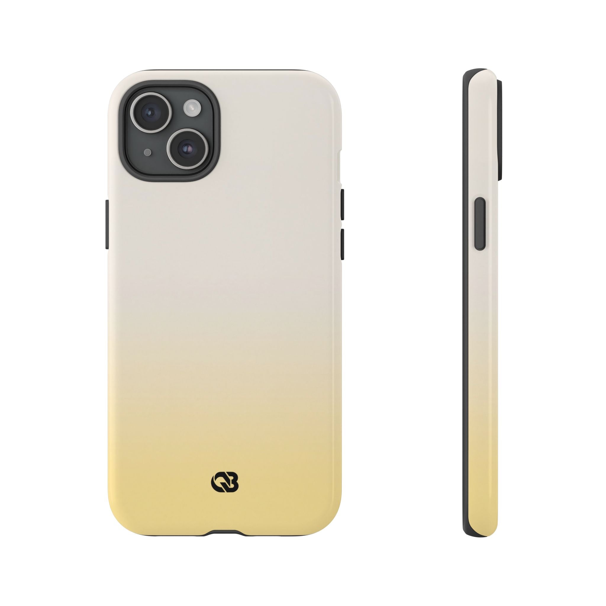 Yellow Tough Phone Case for iPhone - Bleached Citron Haze