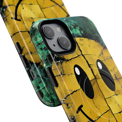 Fractured Yellow Grin · Tough+ Magsafe