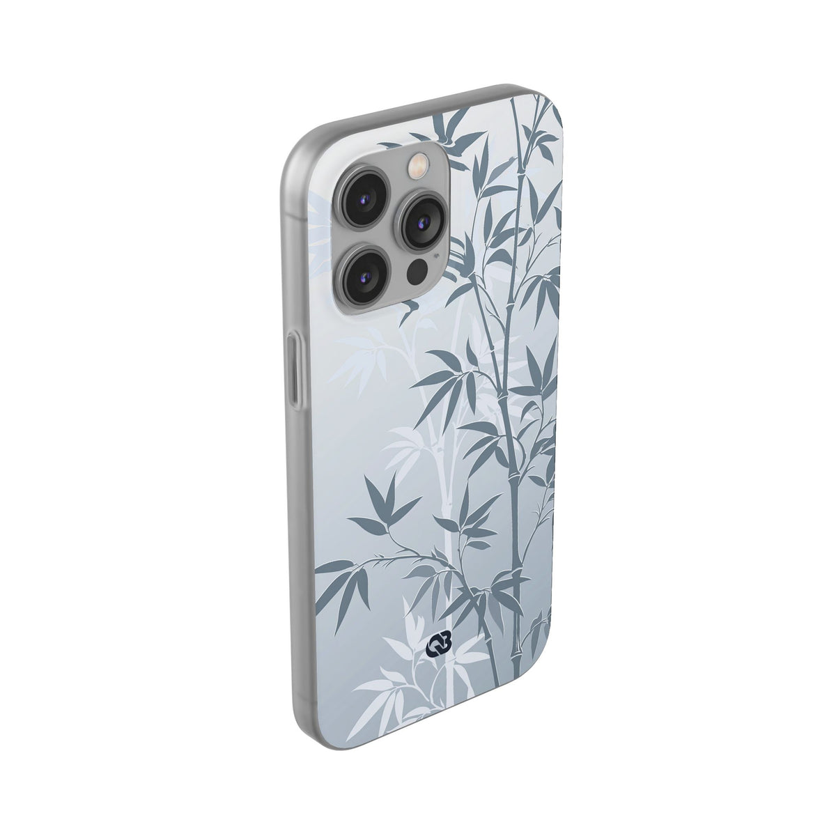 Misty Bamboo Grove · Lite Phone Case for iPhone ·  Blue