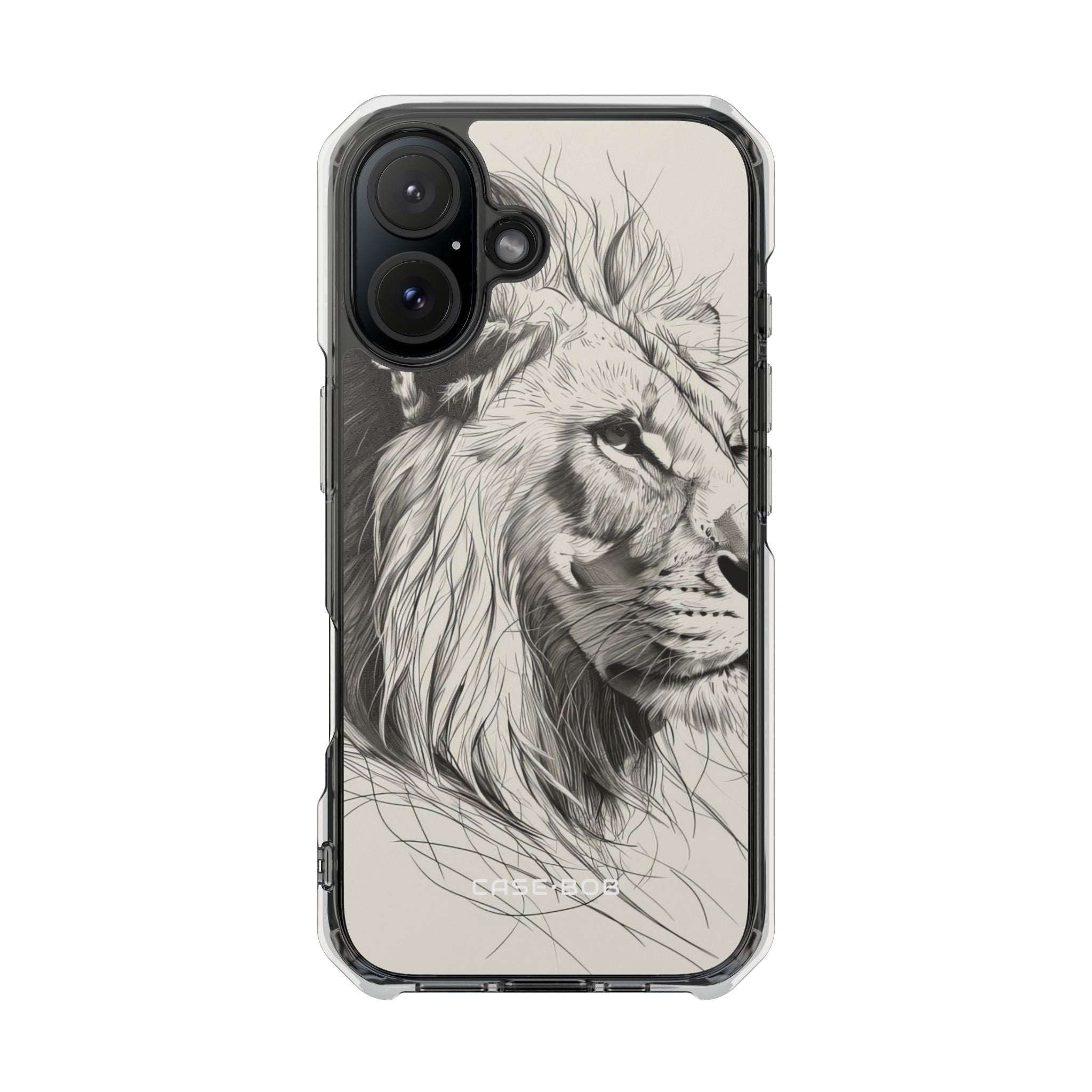 Lion Flow iPhone 16 Case - Impact - CASE•BOB