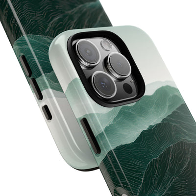 Alpine Mist · Tough Phone Case for iPhone · Green
