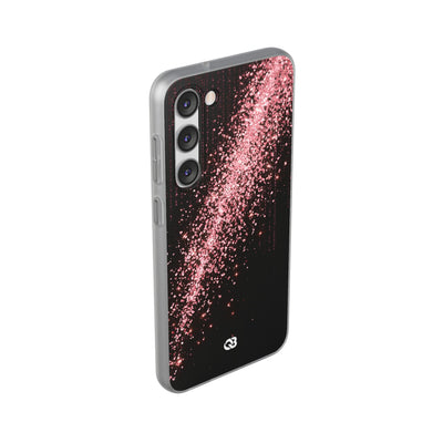 Rose Digital Cascade · Lite Phone Case for Samsung · Pink