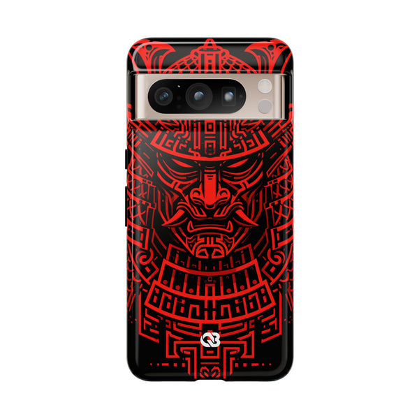 Crimson Kabuto · Tough Phone Case for Pixel ·  Red