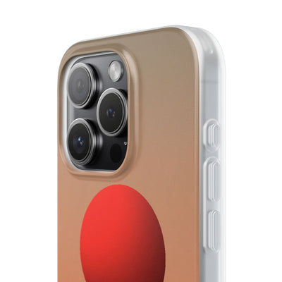 Crimson Sol Ridge · Lite Phone Case for iPhone ·  Red