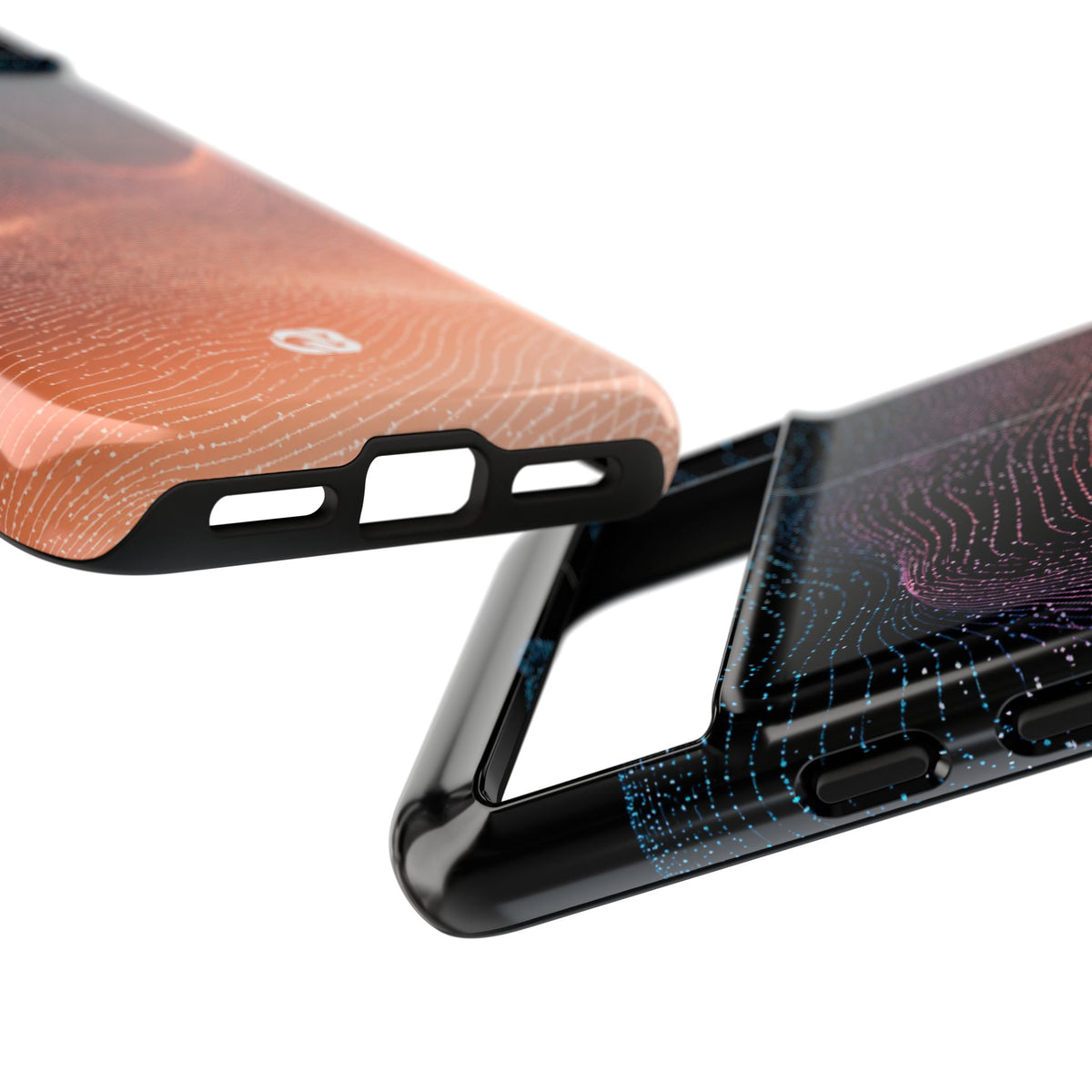 Spectral Elevation · Tough Phone Case for Pixel ·  Orange