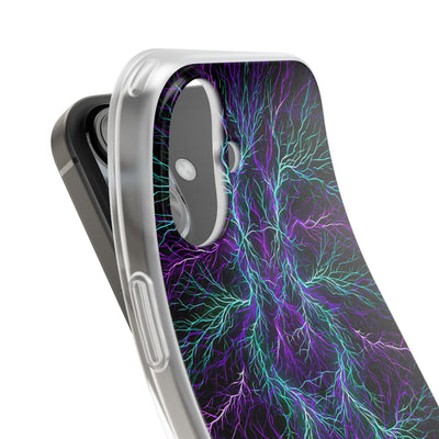 Electric Plasma Arbor · Lite Phone Case for iPhone ·  Purple