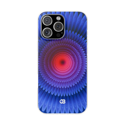 Radial Spectrum Bloom · Lite Phone Case for iPhone ·  Blue