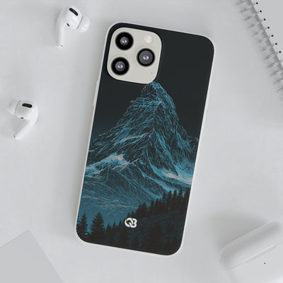 Glacial Alpine Peak · Lite Phone Case for iPhone ·  Blue