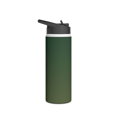 Evergreen Gradient · Insulated Water Bottle · Green