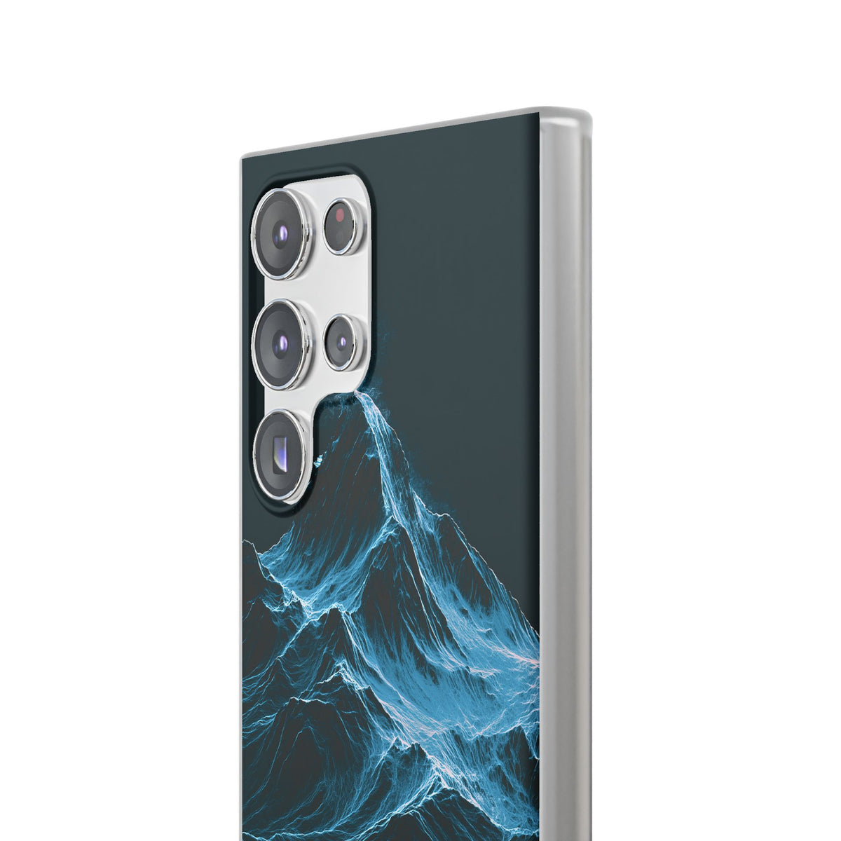 Nordic Frost Peak · Lite Phone Case for Samsung · Blue