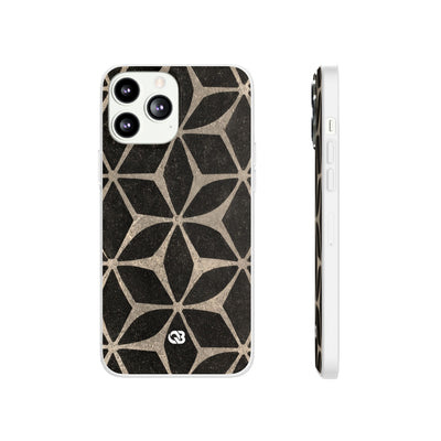 Concrete Mosaic Star · Lite Phone Case for iPhone ·  Black