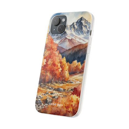 Snowcapped Radiance iPhone 15 Plus Case - Soft