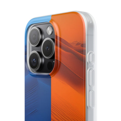 Split Dune Horizon · Coque de téléphone Soft pour iPhone
