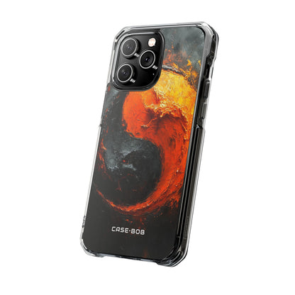 Geschmolzenes Yin-Yang iPhone 14 Pro Max Case - Impact