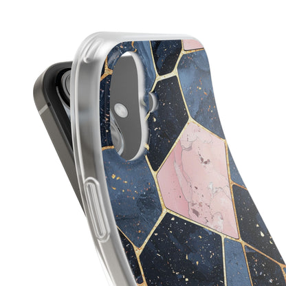 Golden Mosaic iPhone 16 Case - Soft - CASE•BOB