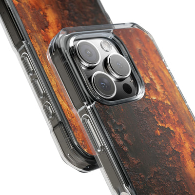 Orange Impact MagSafe Phone Case for iPhone - Oxidized Iron Crust