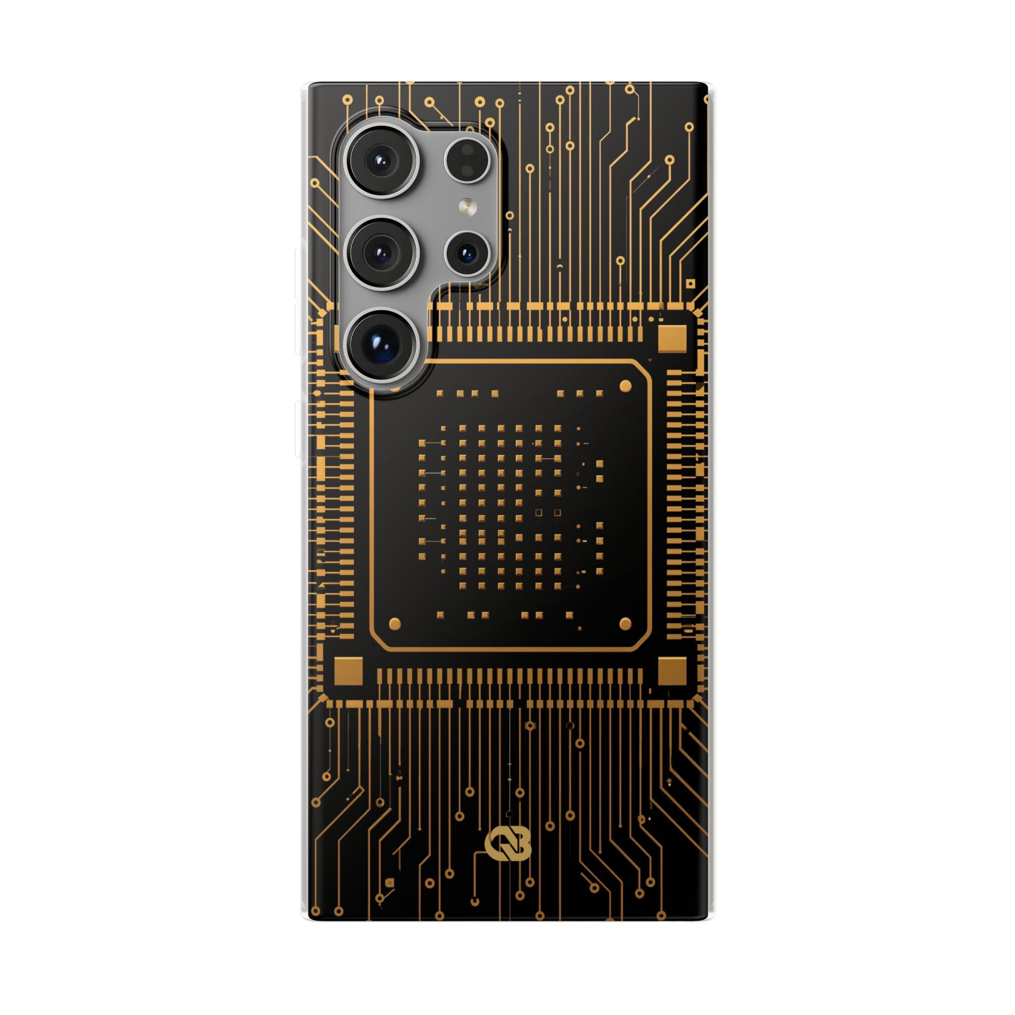 Gold Lite Phone Case for Samsung - Cyber Gold Processor
