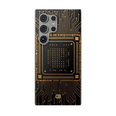 Gold Lite Phone Case for Samsung - Cyber Gold Processor