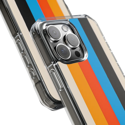 Lebendige Streifen Harmonie iPhone 16 Pro Max Case - Impact