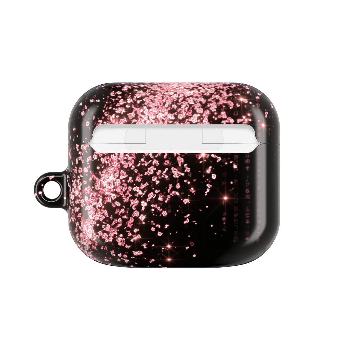 Rose Digital Cascade · Hard Case for AirPods & AirPods Pro · Pink