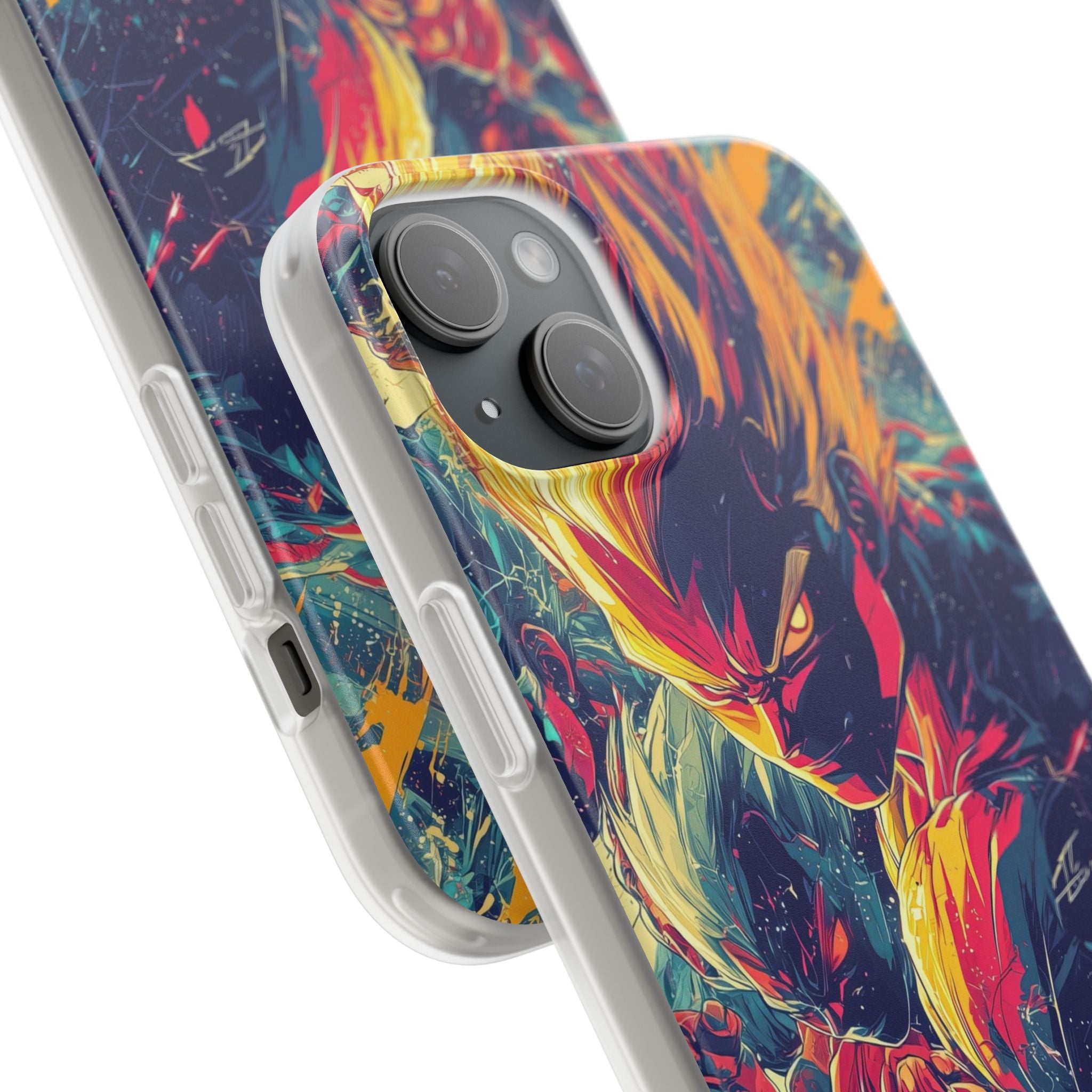 Gelbe Wut iPhone 15 Plus Case - Soft