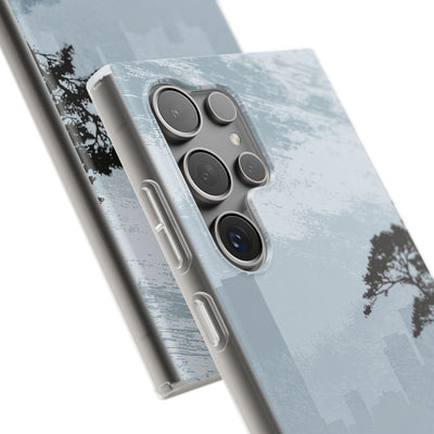 Grey Lite Phone Case for Samsung - Steel Slate Zen