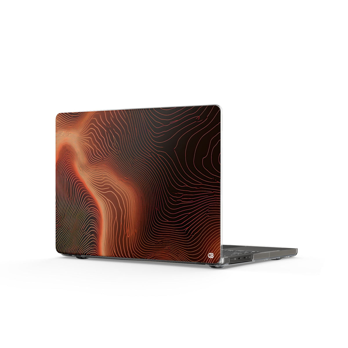 Caldera Ridge · Clear Hard Case for MacBook · Orange