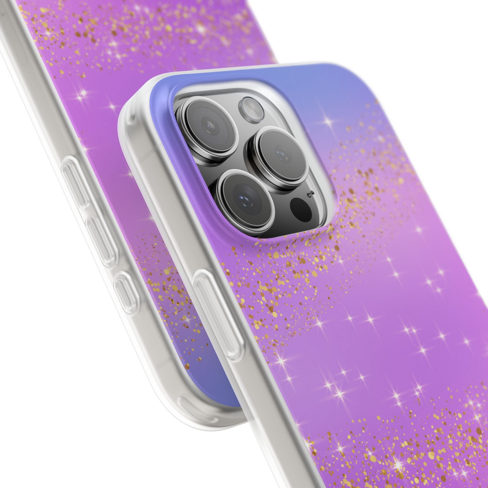 Golden Glide iPhone 16 Pro Max Case - Soft