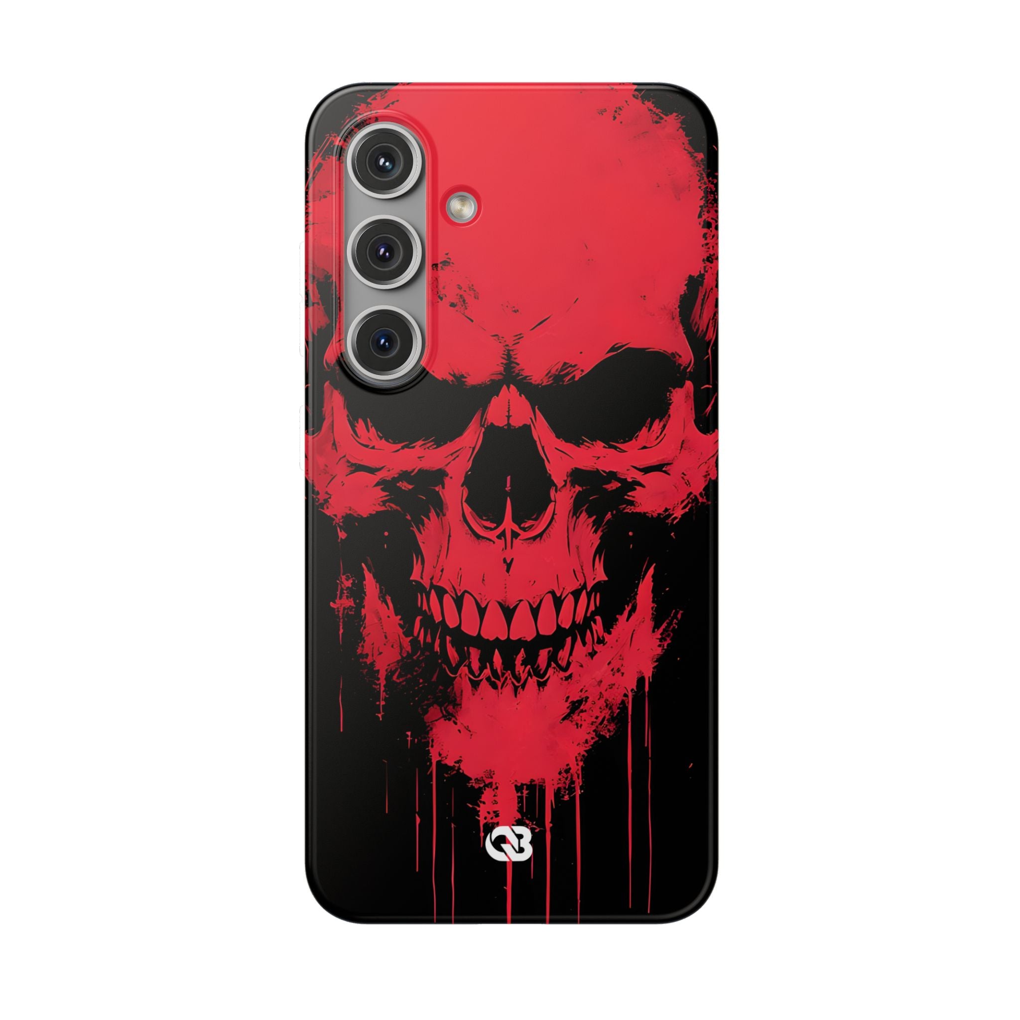 Crimson Street Skull · Soft Handyhülle für Samsung