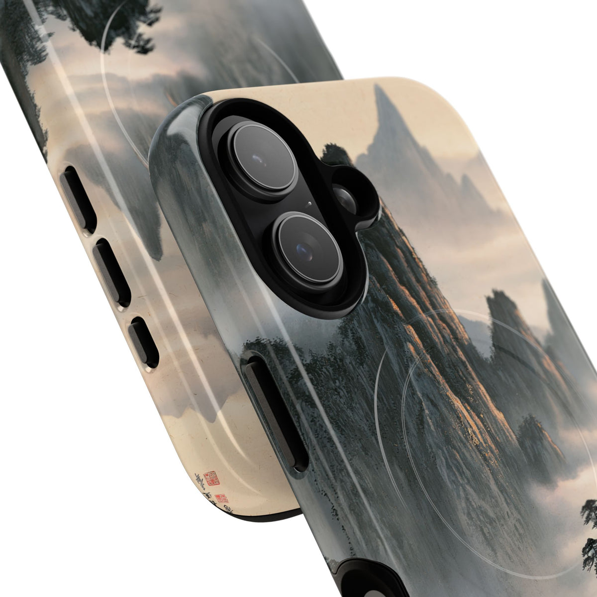 Sacred Mountain Mist · Tough 2.0 Magnetic Phone Case for iPhone · Beige