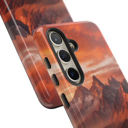 Jagged Glow Samsung S24 Skal - Tough