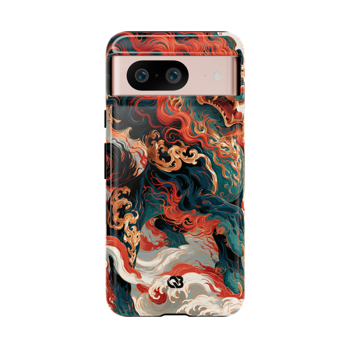 Imperial Shishi · Tough Phone Case for Pixel ·  Teal