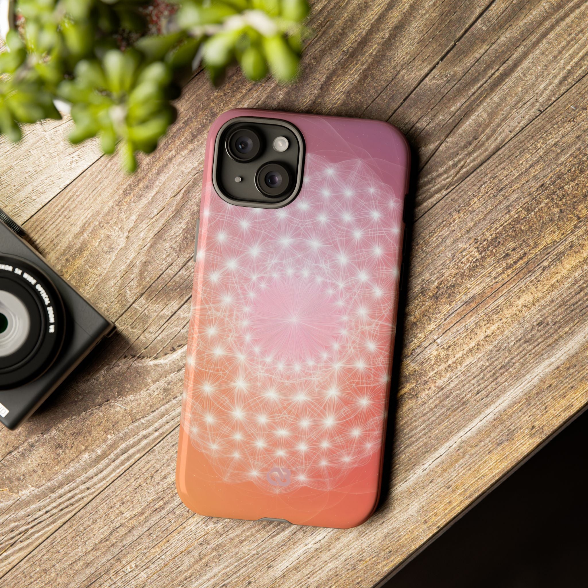 Radiant Stardust Mandala · Tough Phone Case for iPhone