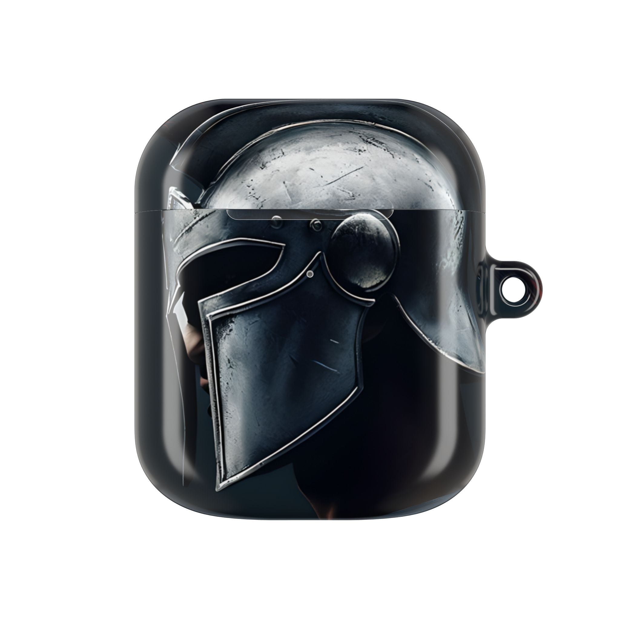 Zilveren Spartan - AirPods Case