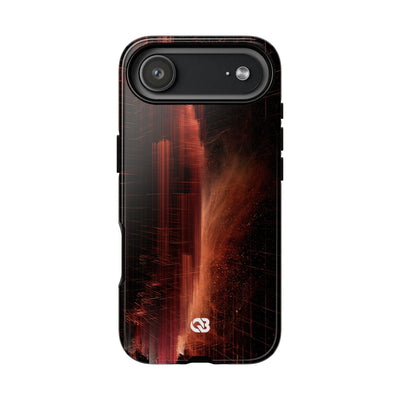 Luminous Monolith · Tough Phone Case for iPhone · Black