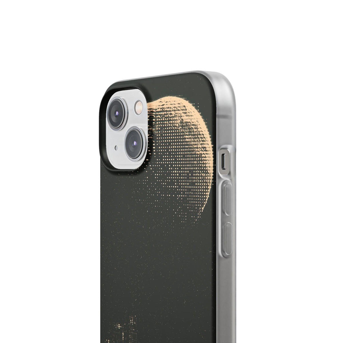 Lunar Metropolis Nocturne · Lite Phone Case for iPhone ·  Black